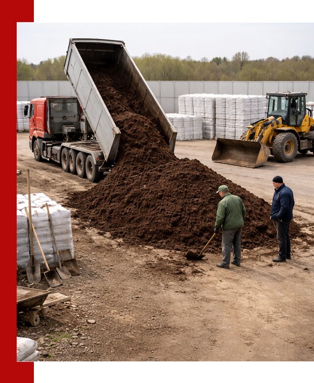 Доставка торфяных смесей оптом и в розницу в Амурске