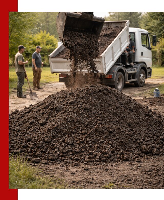 Доставка и продажа чернозема в Амурске оптом и в розницу