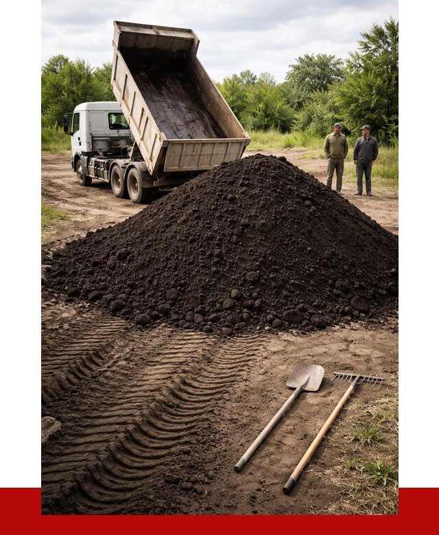 Купить чернозем навалом в Амурске от 1240 р. за куб | ПРОНЕРУДМрс