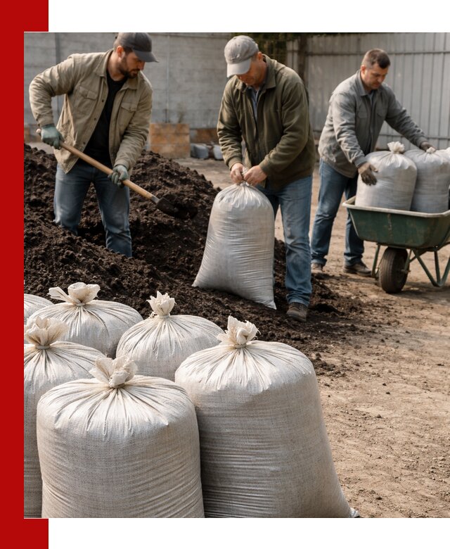 Купить чернозем в мешках с доставкой в Амурске