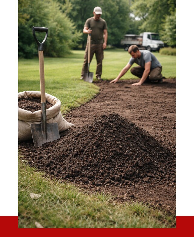 Купить чернозем для газона в Амурске от 4339 р. | ПРОНЕРУДМрс