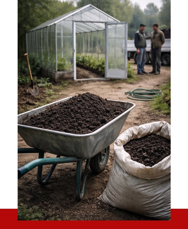 Чернозем для теплицы в Амурске с доставкой от 1550 р. | ПРОНЕРУДМрс