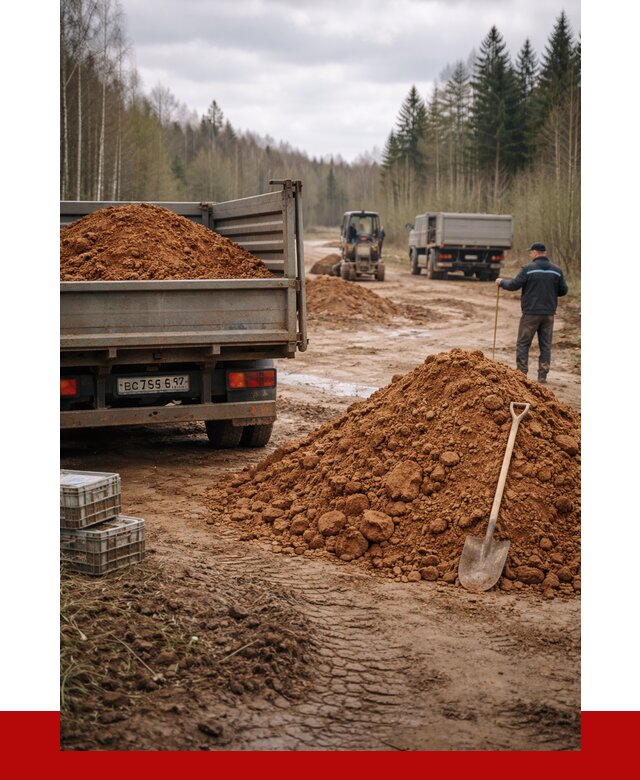 Глина и суглинки в Амурске от 4649 р. за куб | ПРОНЕРУДМрс