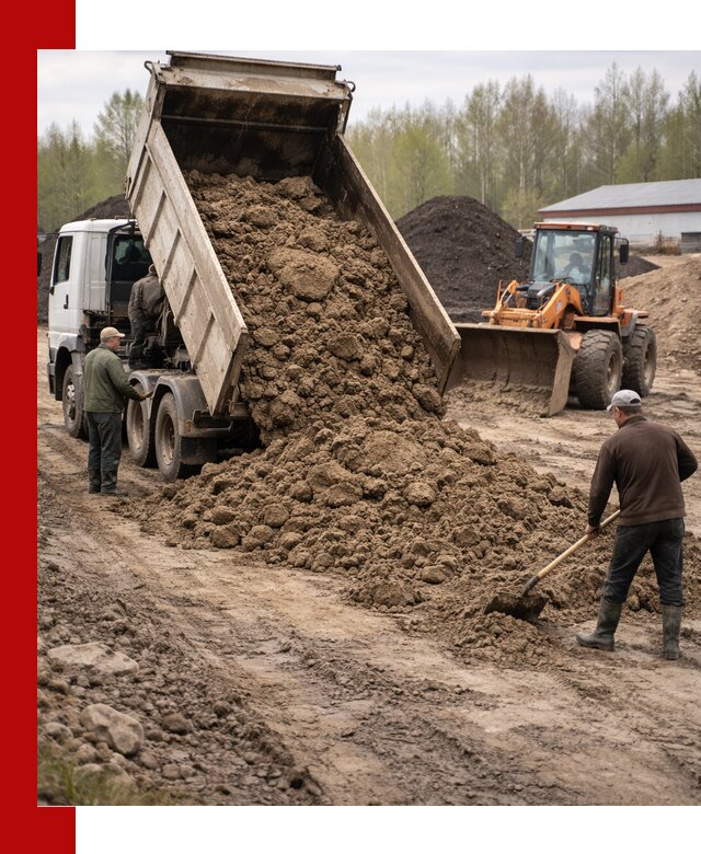 Доставка глин и суглинков в Амурске оптом и вкрай