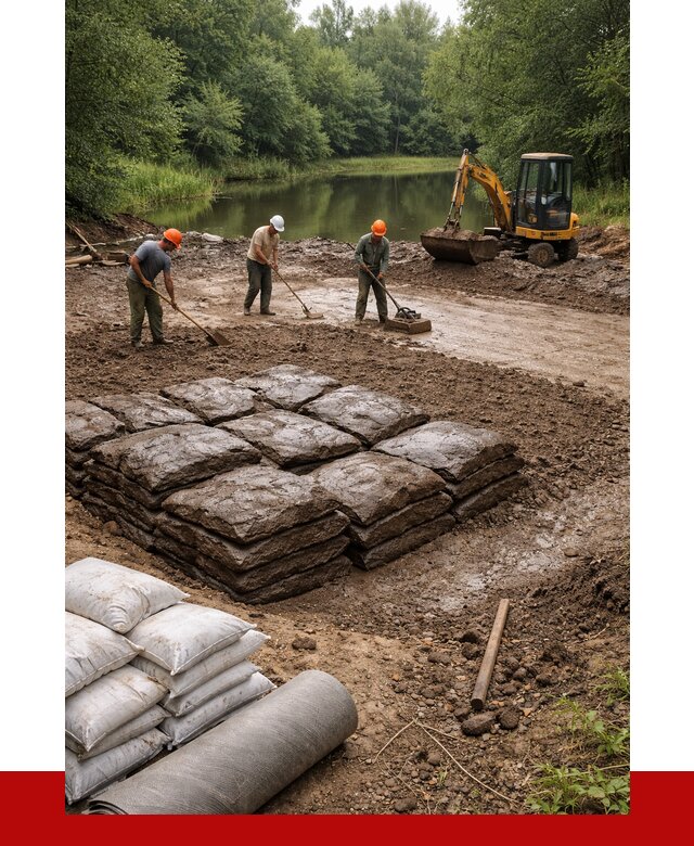 Купить глину для пруда в Амурске от 4649 р. с доставкой | ПРОНЕРУДМрс