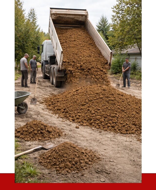 Купить суглинок с доставкой в Амурске от 2583 р. за куб | ПРОНЕРУДМрс