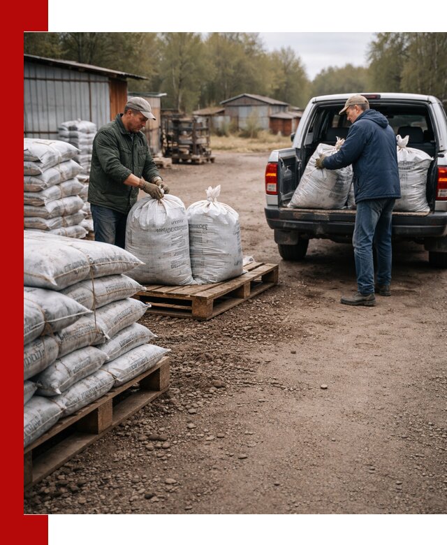 Купить конский навоз в мешках с доставкой в Амурске