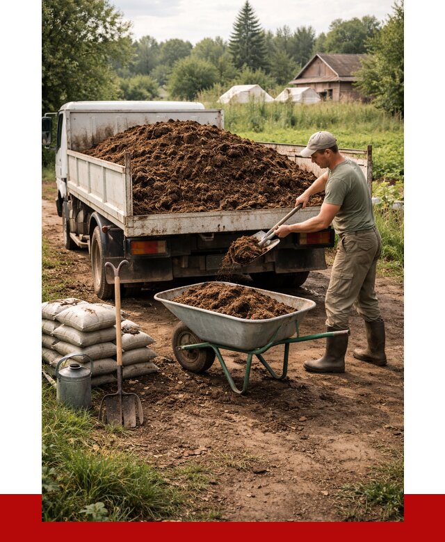 Купить коровий навоз с доставкой в Амурске от 1860 р. | ПРОНЕРУДМрс