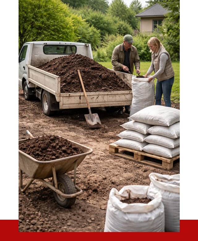 Перегной в мешках с доставкой в Амурске от 2273 р. | ПРОНЕРУДМрс