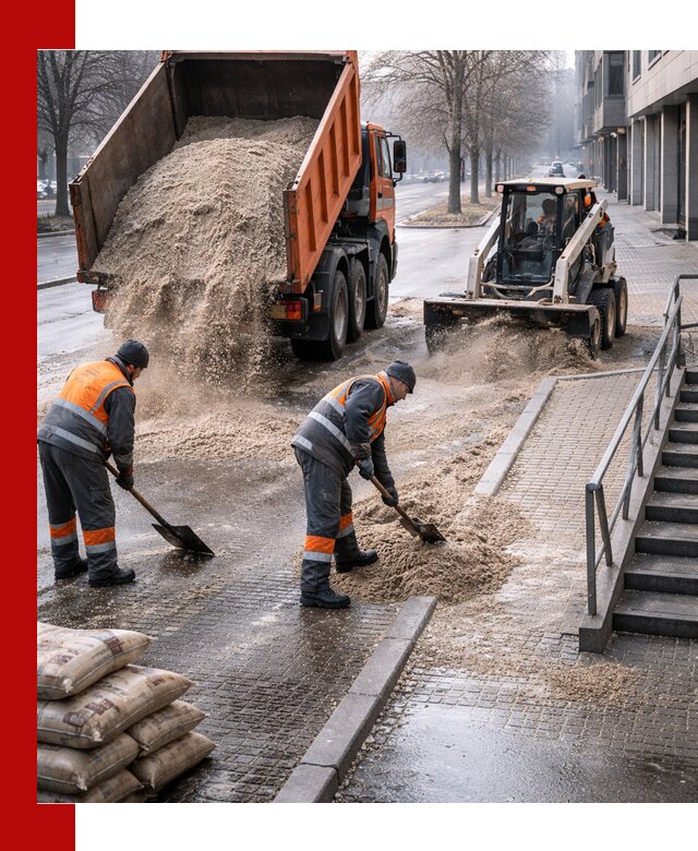 Поставка противогололедных материалов в Амурске