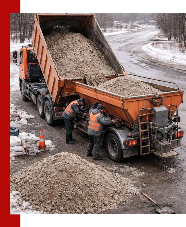 Поставка и вывоз пескосоля в Амурске оптом и в розницу