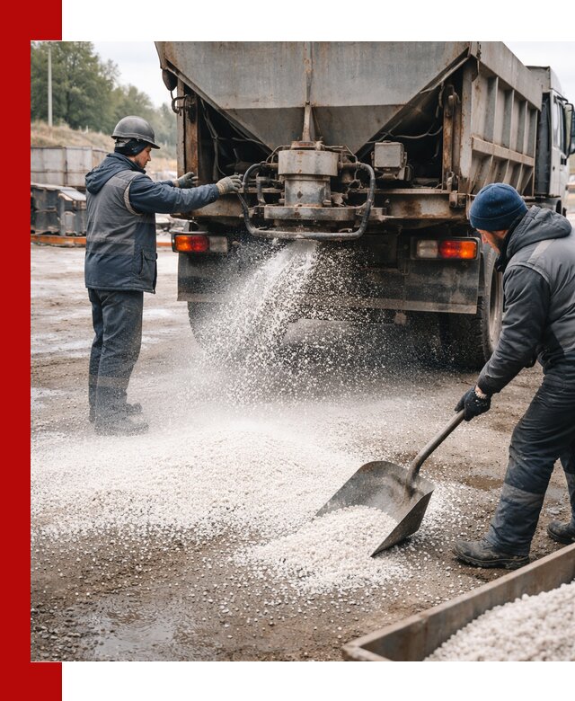 Доставка и продажа хлористого кальция в Амурске