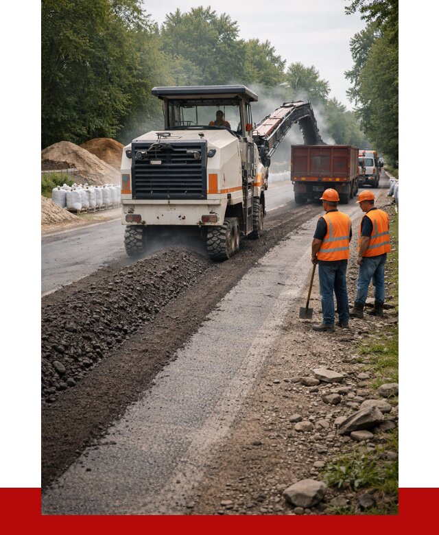 Фрезерованный асфальт в Амурске от 2273 р./куб. | ПРОНЕРУДМрс