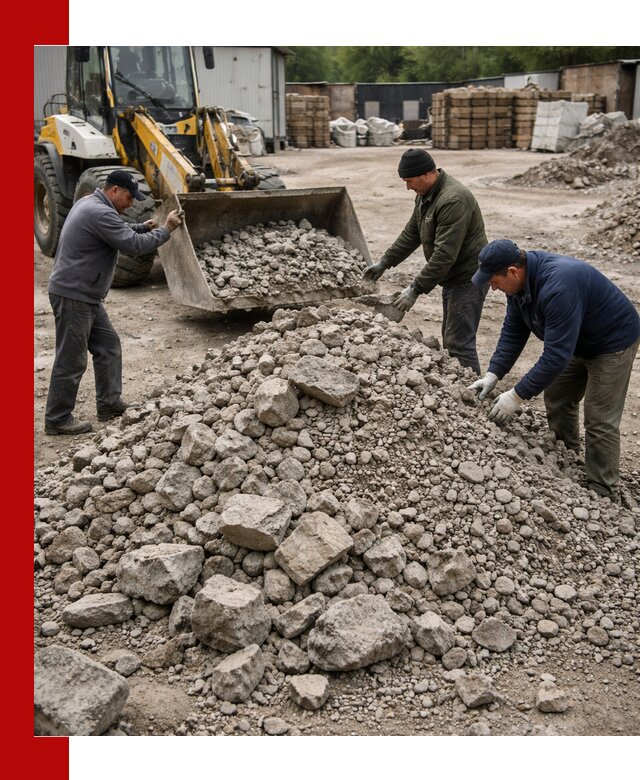Демонтаж и вывоз бой бетона в Амурске