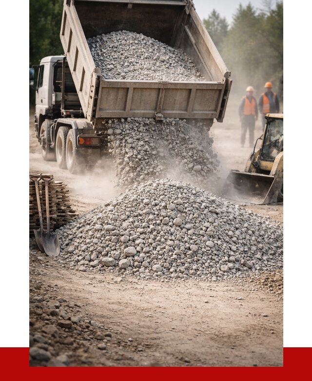 Купить дробленый бетон в Амурске от 1756 р./куб | ПРОНЕРУДМрс