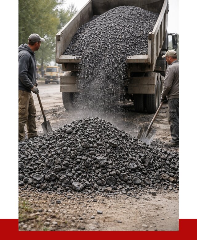 Дробленый асфальт в Амурске от 2893 р. с доставкой | ПРОНЕРУДМрс
