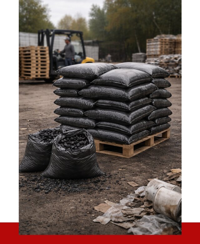 Купить уголь в мешках с доставкой в Амурске от 7749 р. | ПРОНЕРУДМрс