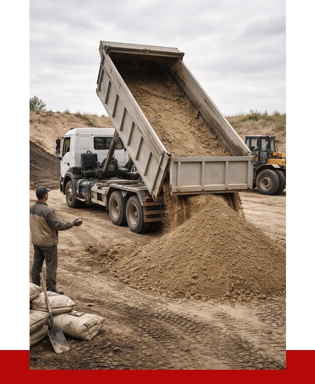 Доставка самосвалом 20 кубов в Амурске от 7749 р. | ПРОНЕРУДМрс