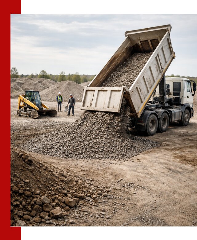 Доставка самосвалом 25 м³ в Амурске быстро и надежно