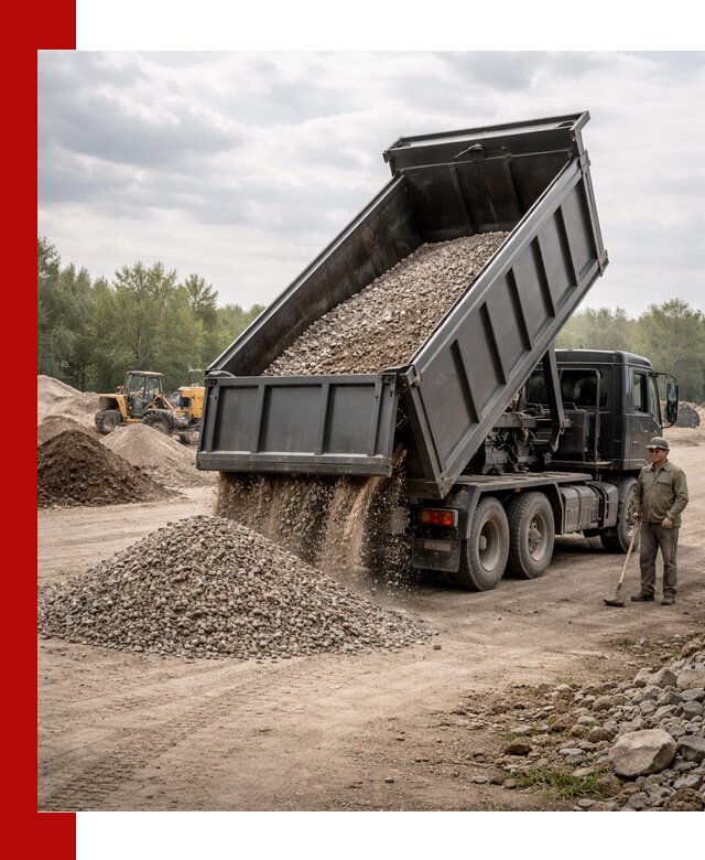 Доставка самосвалом 30 м3 по выгодным ценам в Амурске