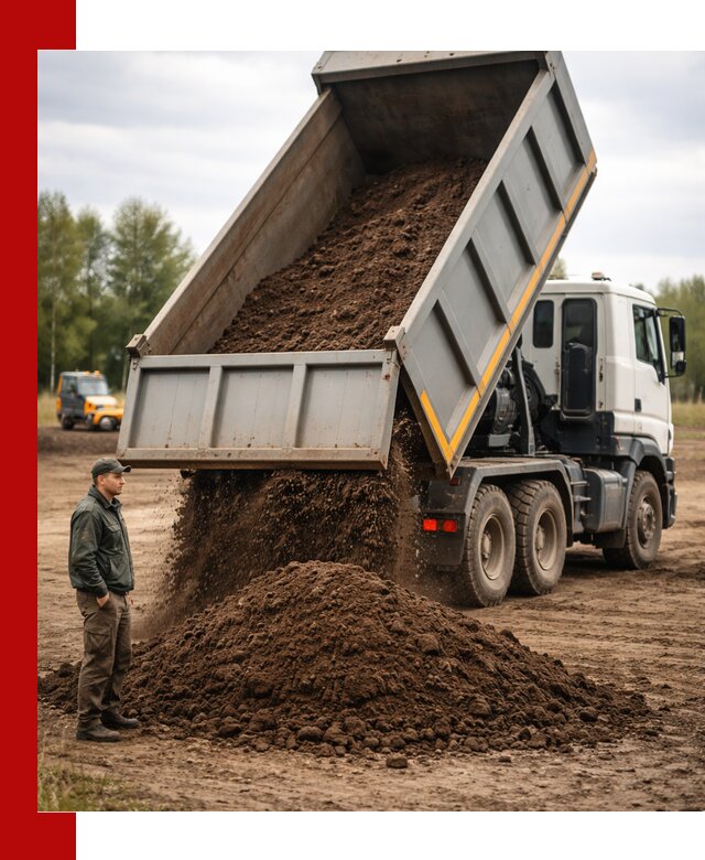 Аренда самосвала с водителем в Амурске для сыпучих грузов и навоза