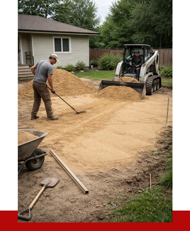 Отсыпка участка песком в Амурске, от 2583 р., ПРОНЕРУДМрс